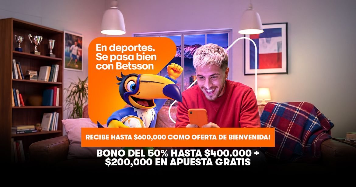 Oferta de bienvenida para apuestas deportivas de Betsson Chile