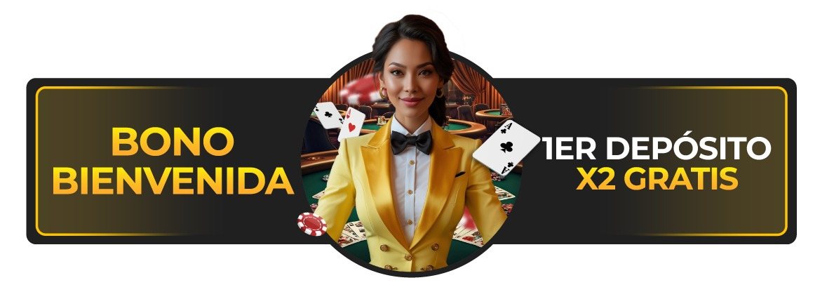 Arte de MiCasino para el bono de bienvenida de casino: primer depósito x2